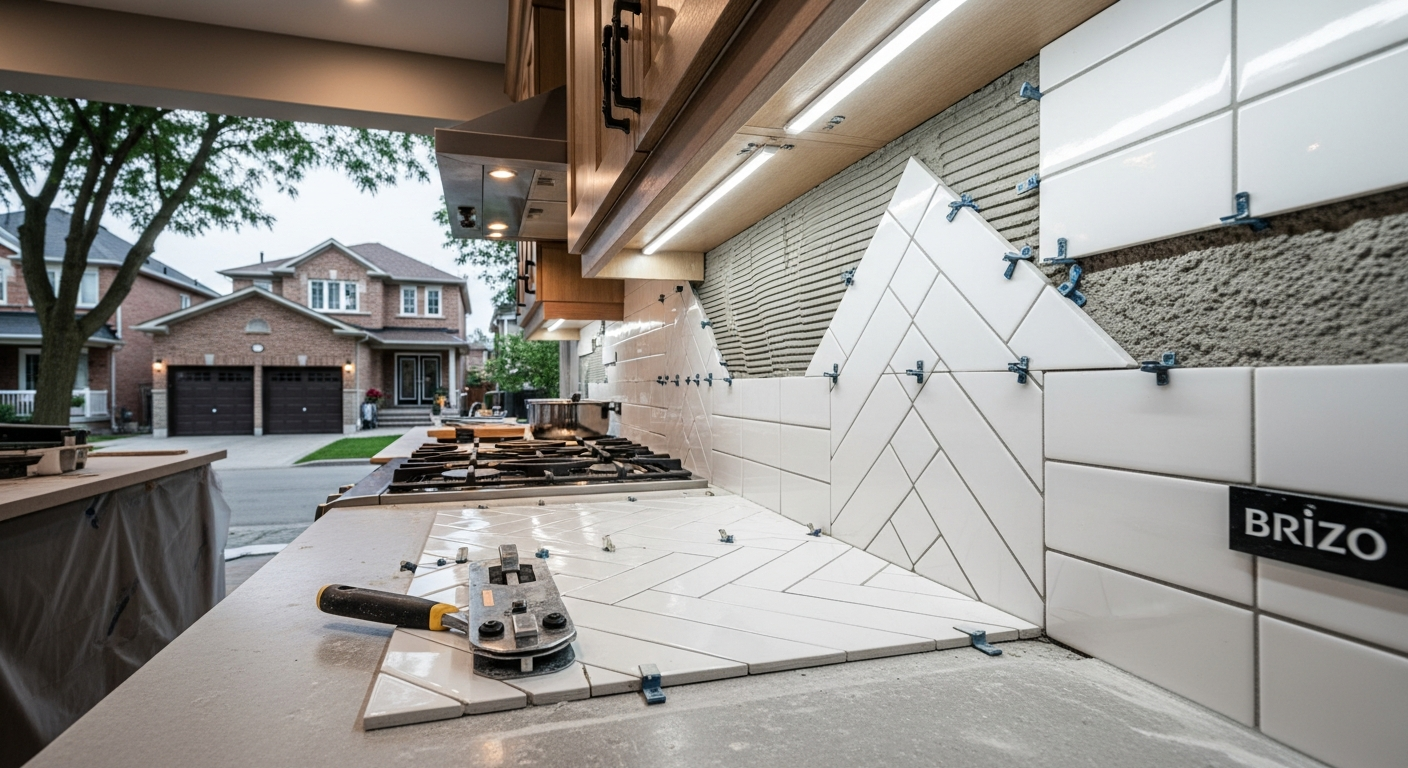 Trusted backsplash tiling & installation contractor for Toronto-area homes