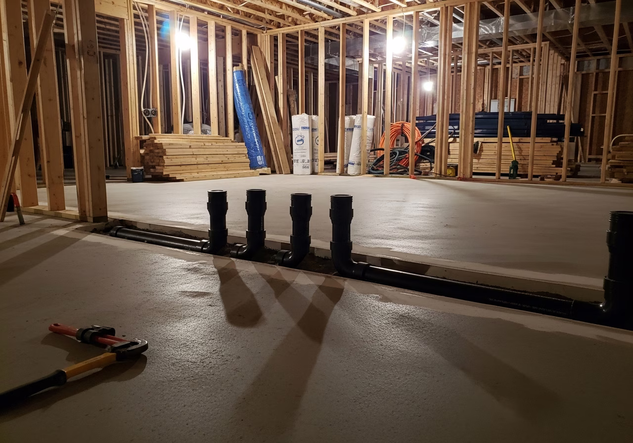 Toronto GTA basement bathroom rough-in specialist team — licensed RenoHouse