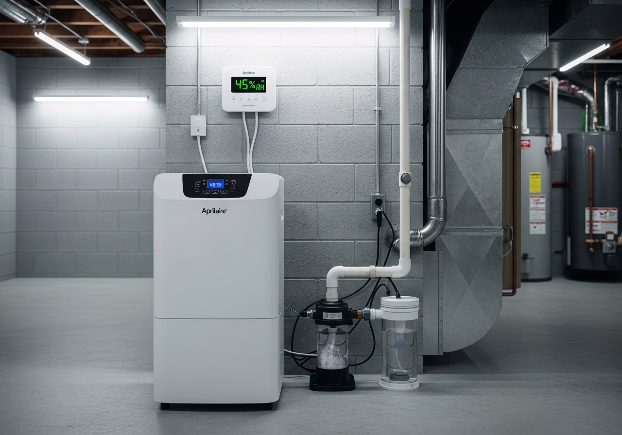 Toronto GTA basement dehumidifier installation specialist team — licensed RenoHouse