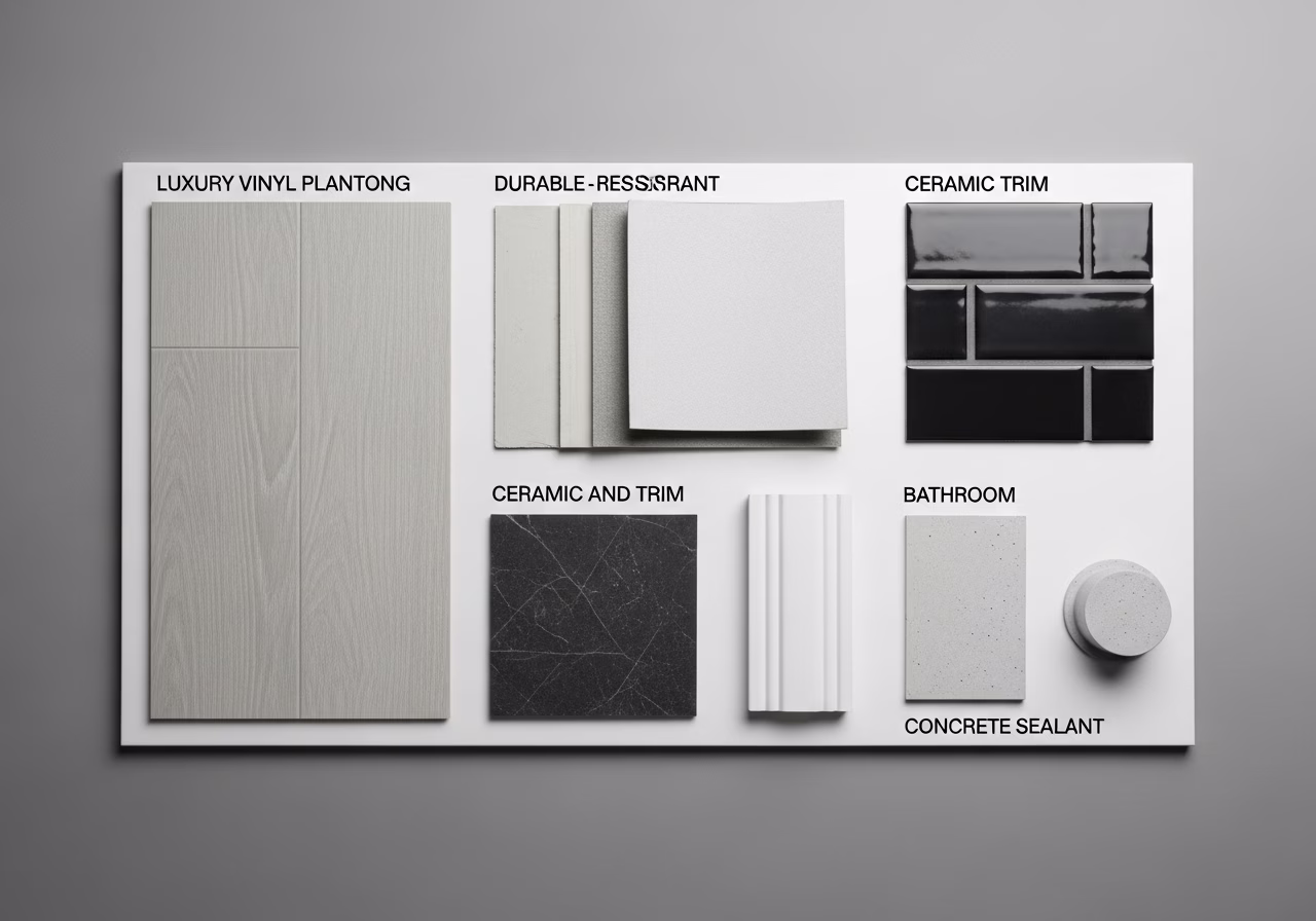 Brand and material comparison for basement apartment renovation in Toronto