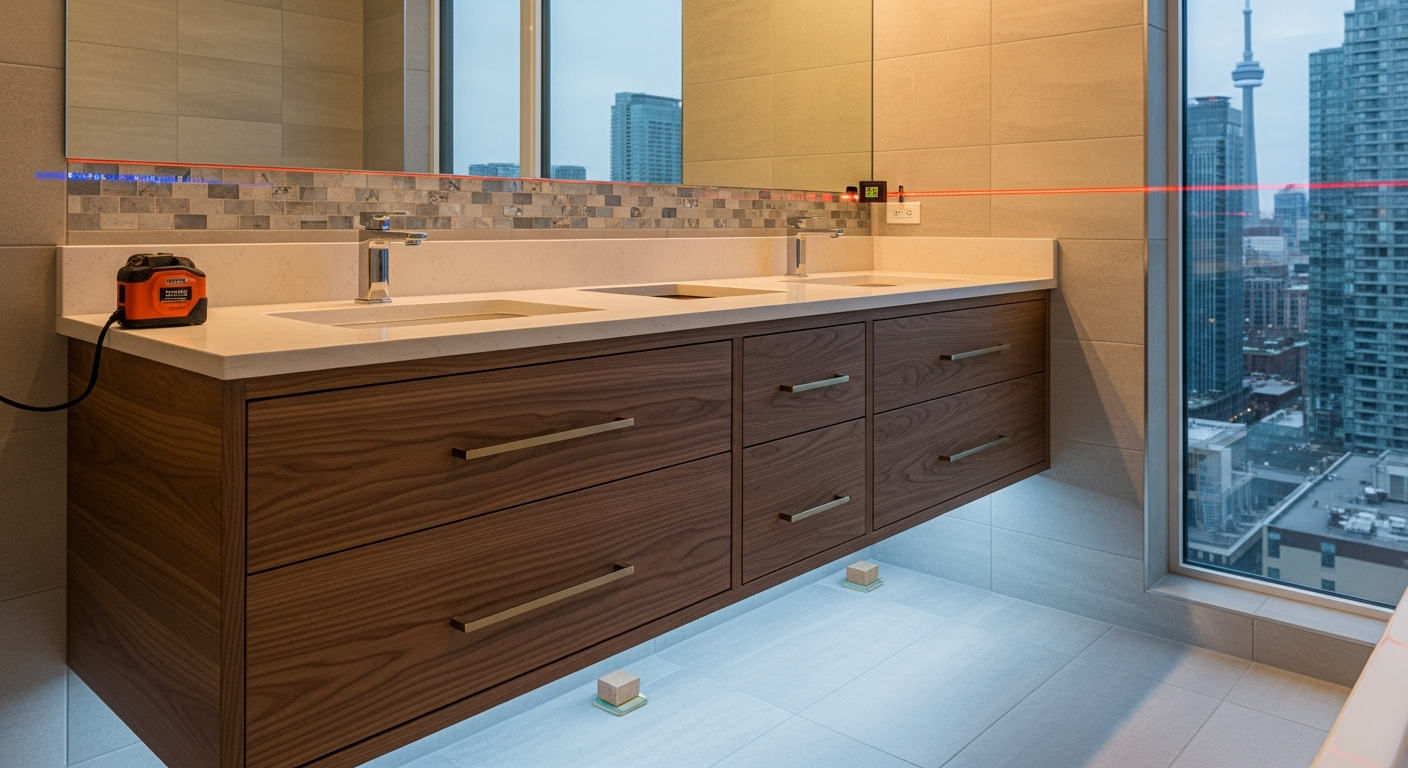 Bathroom Cabinet & Vanity Installation services Toronto GTA