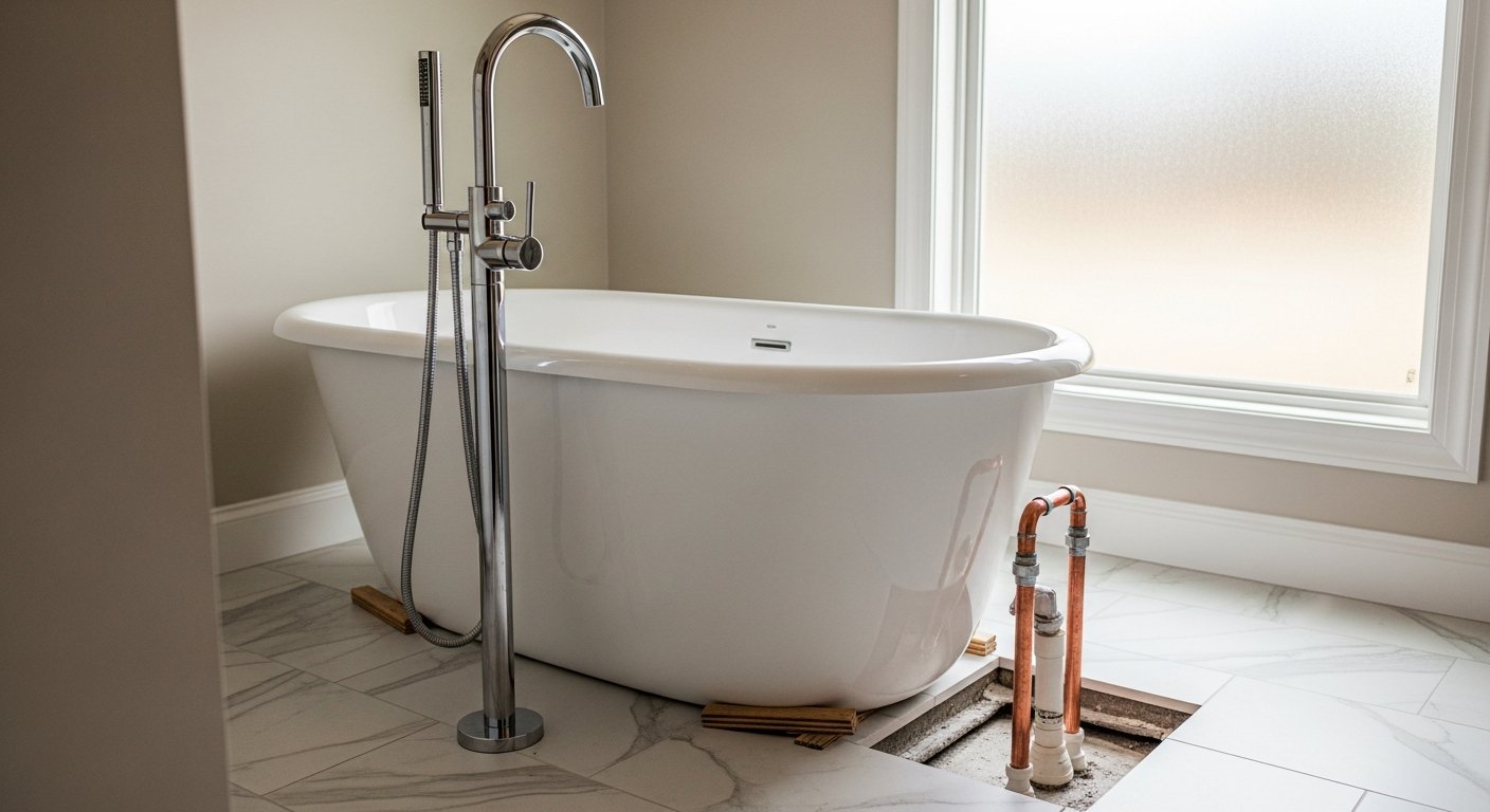 Bathtub Installation project in Georgetown — RenoHouse quality standard completed work