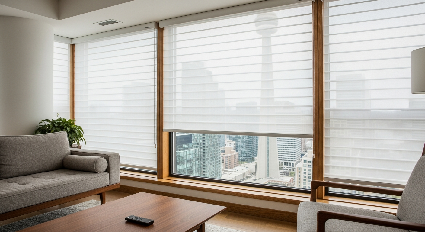 Reliable curtain & blind installation service in Toronto GTA โ get a free estimate