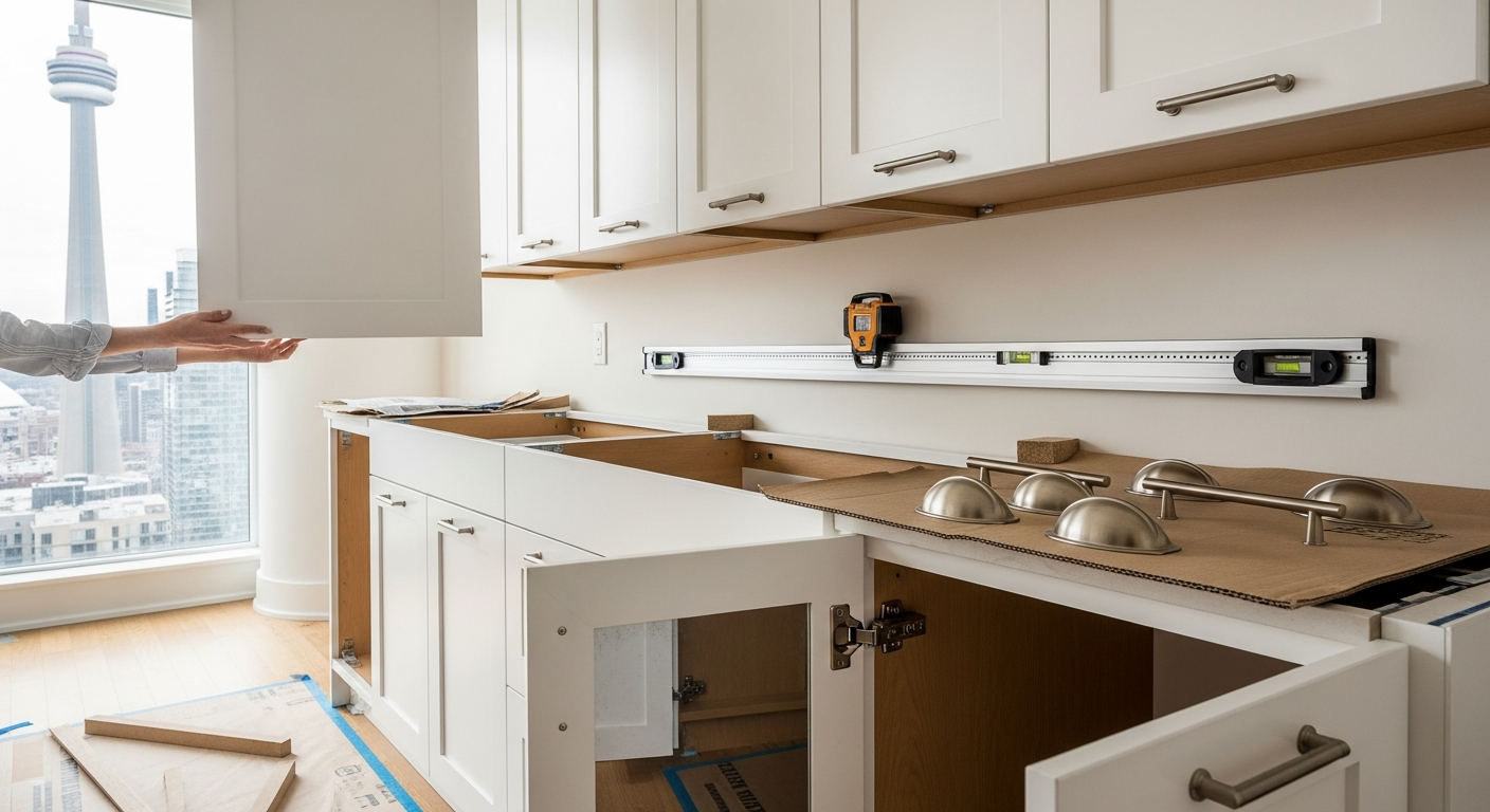 Reliable cabinet installation & refacing service in Toronto GTA — get a free estimate