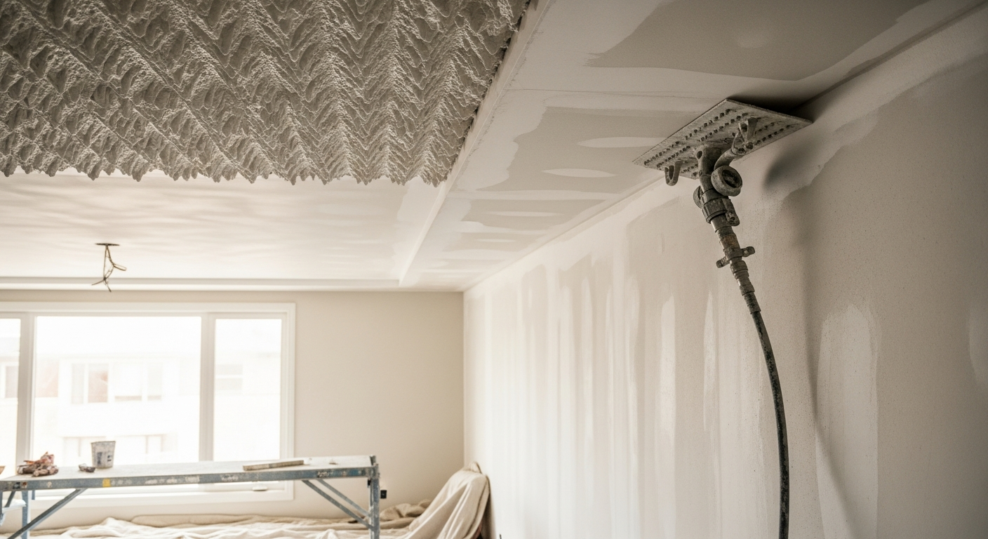 Close-up of professional california ceiling work delivered in Clarington