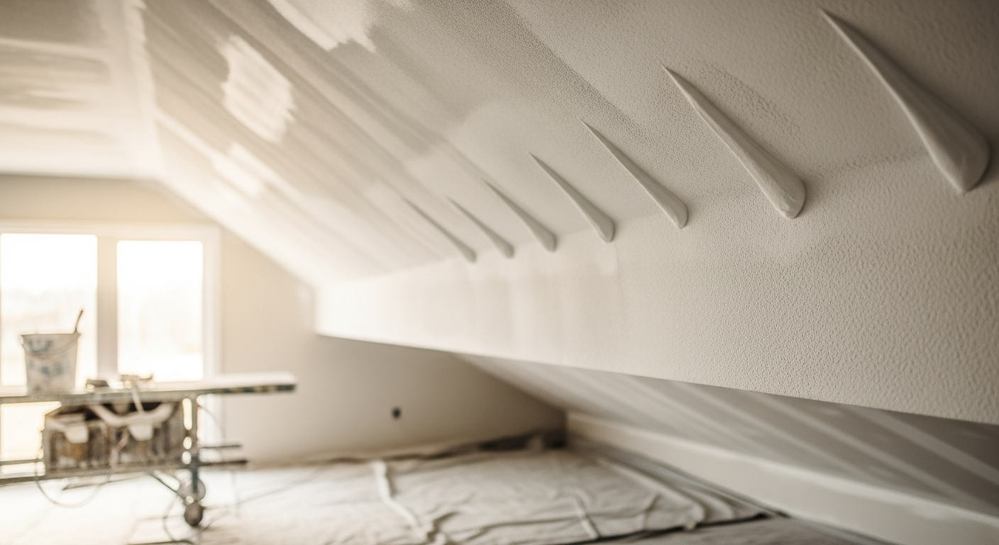 Final result of a california ceiling project at a East Gwillimbury residence