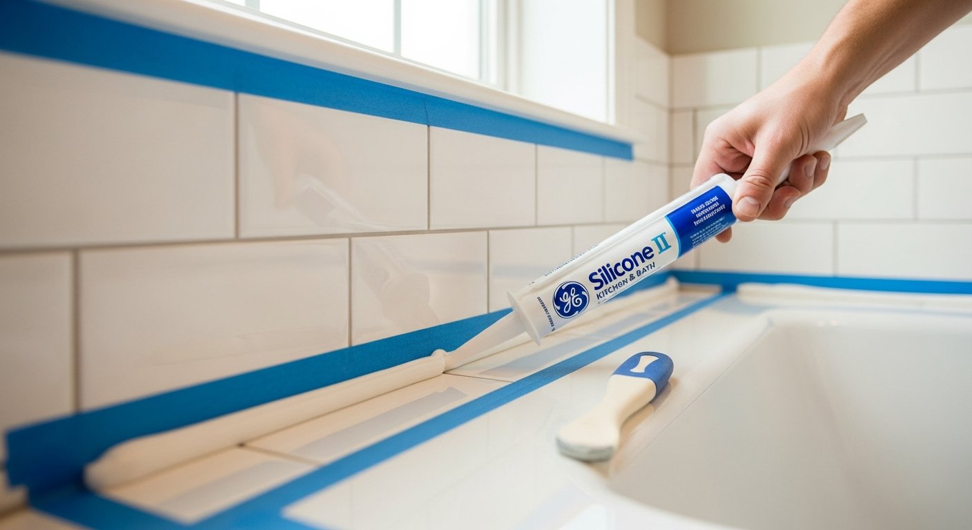 Recent Whitby-area caulking project — professional finish detail
