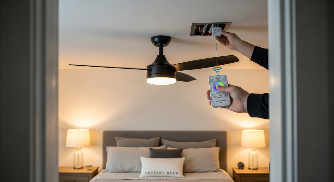 Ceiling Fan Installation project in Brock — RenoHouse quality standard completed work