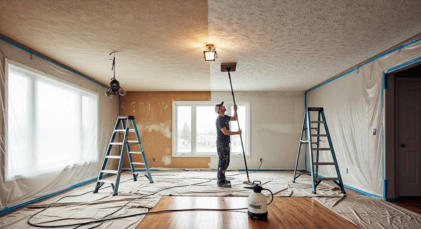 Professional ceiling crew in Brock โ bonded and insured