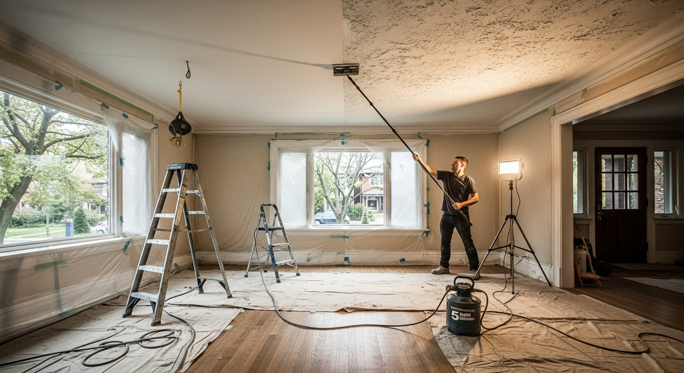 Ceiling experts in Etobicoke — quality work backed by warranty