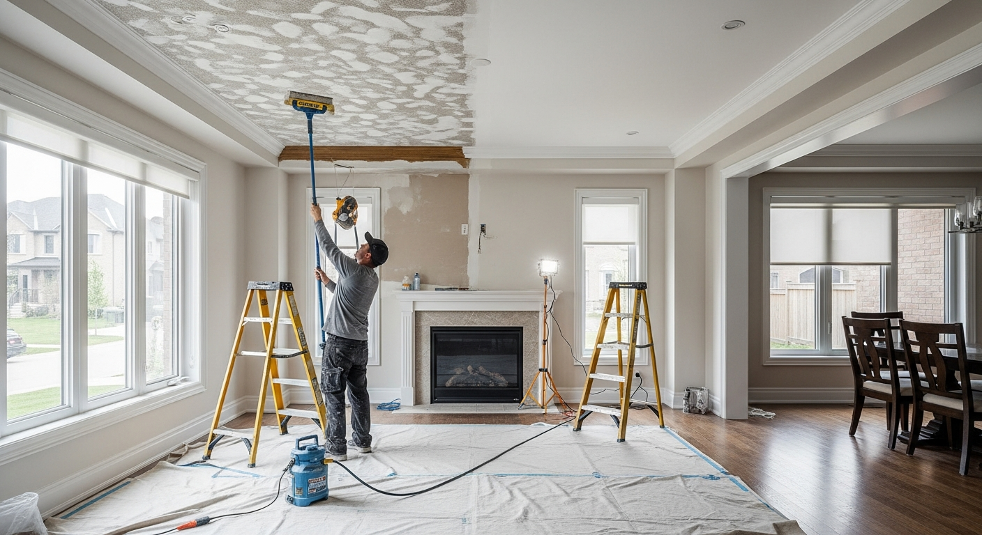Ceiling experts in Milton โ quality work backed by warranty