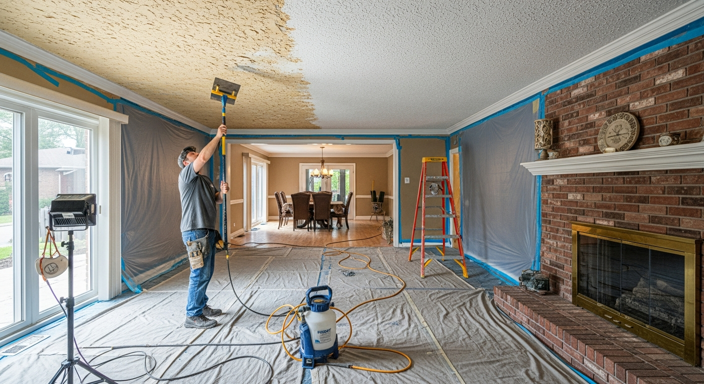 Newmarket ceiling contractor — licensed RenoHouse team