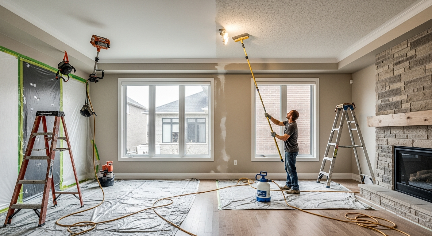 Ceiling renovation specialists for Stouffville GTA properties