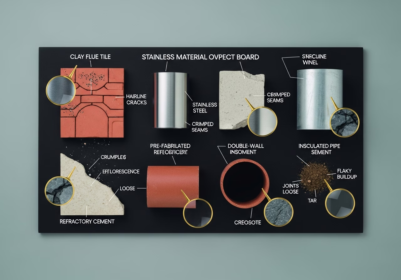 Brand comparison for chimney inspection