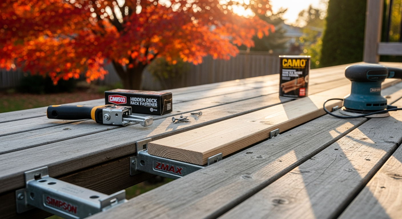 Richmond Hill deck repair & restoration portfolio sample — finished by licensed RenoHouse crew