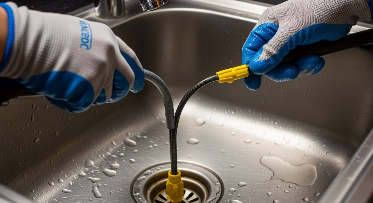 Drain Cleaning in Toronto — RenoHouse 306A-licensed plumber on a GTA job site — installation detail