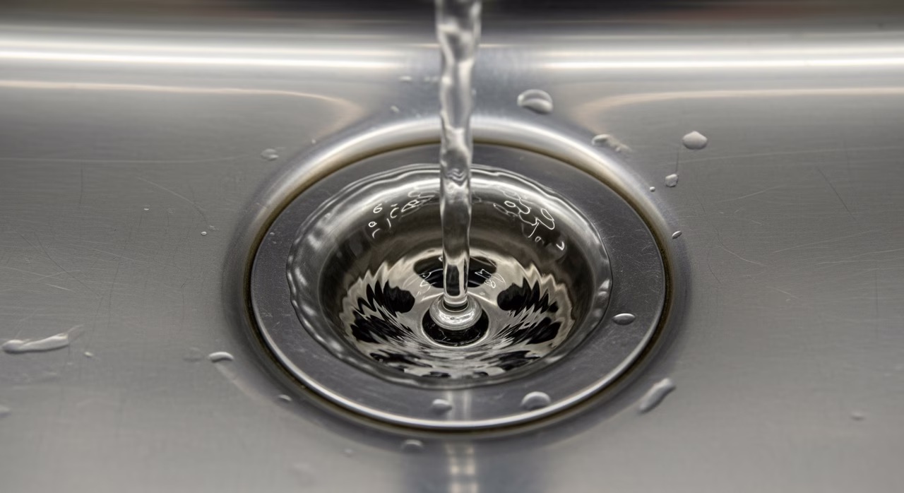 Drain Cleaning in Toronto — RenoHouse 306A-licensed plumber on a GTA job site — close-up