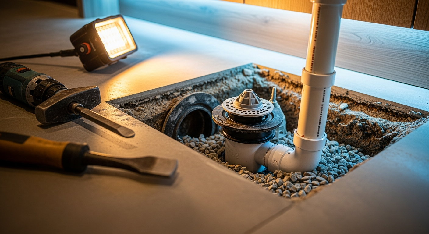 Professional drain repair project completed by RenoHouse in Scugog — quality workmanship guaranteed