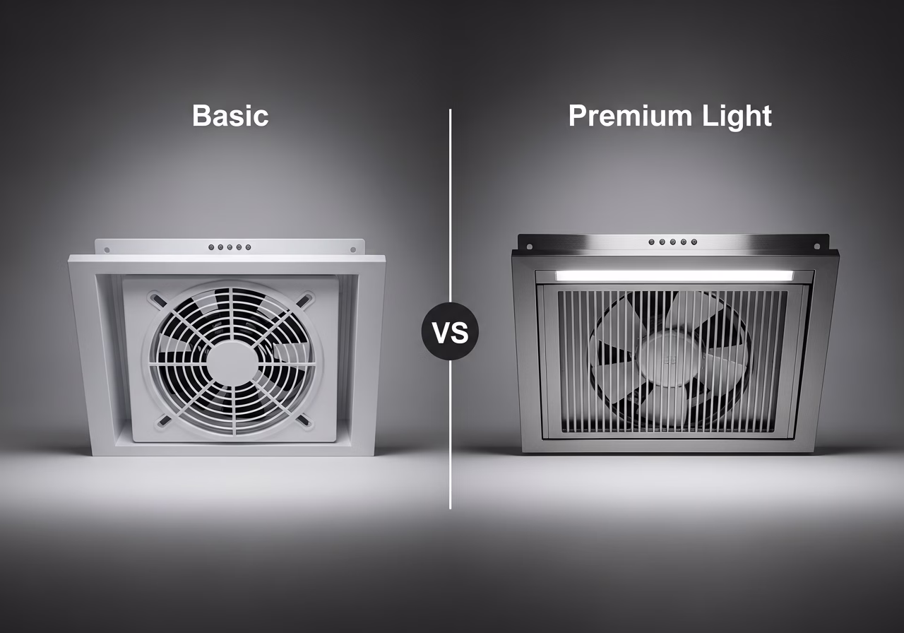 Bathroom Exhaust Fan Installation brand and material comparison
