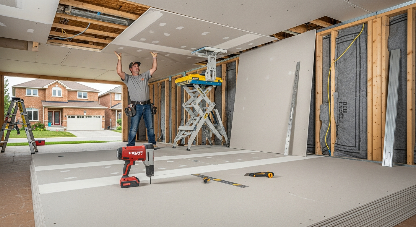 Local drywall contractor for Ajax — RenoHouse home services