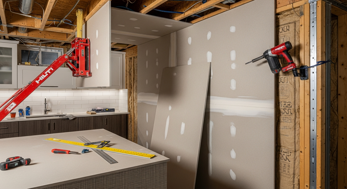 Brampton's top drywall specialists โ free estimate available