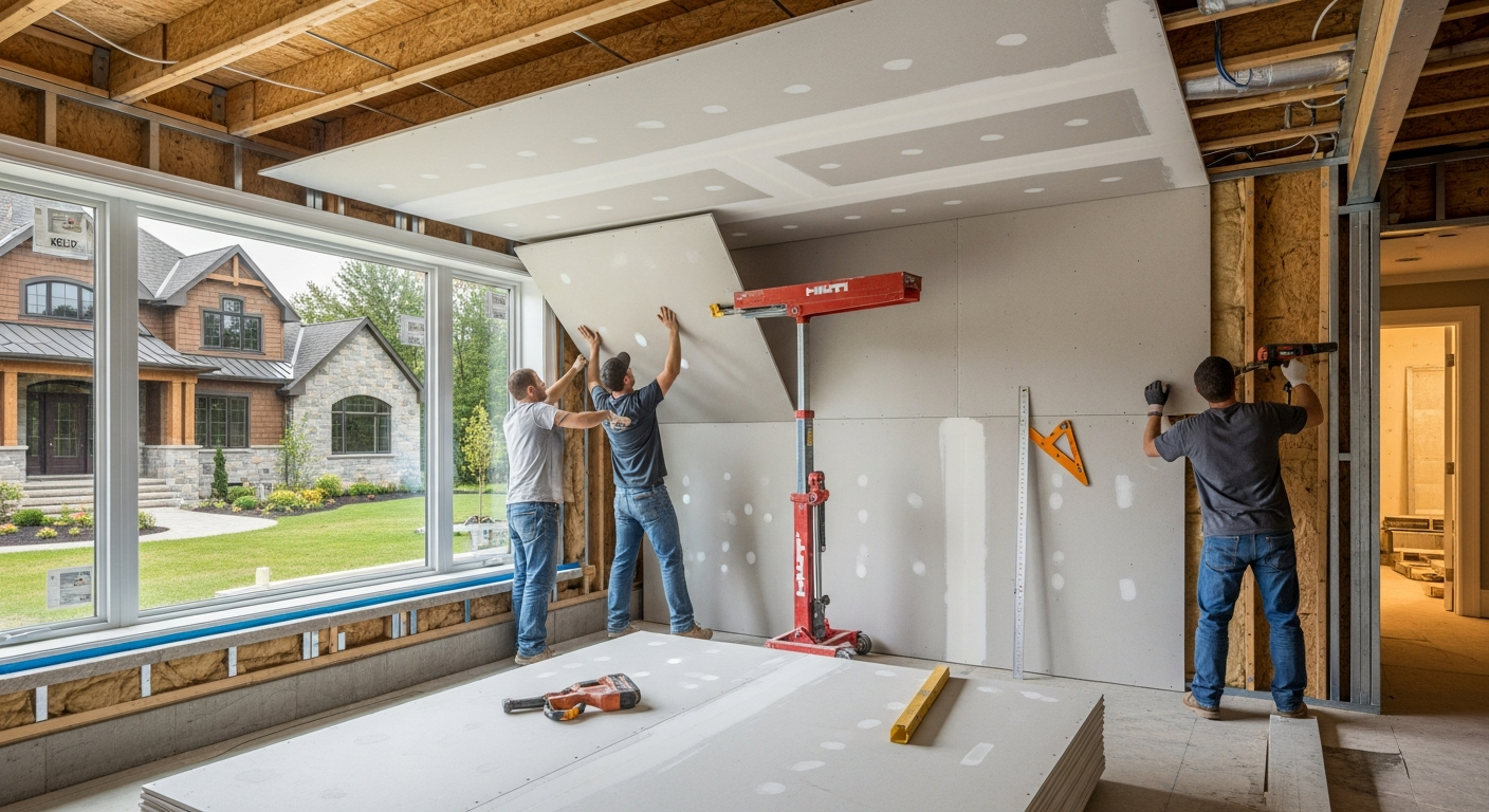 Reliable drywall service across Caledon and surrounding areas