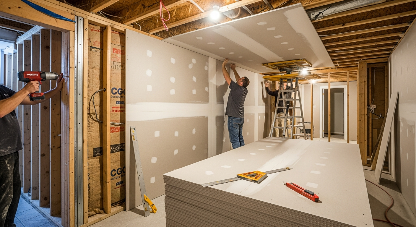 Reliable drywall service across Newmarket and surrounding areas