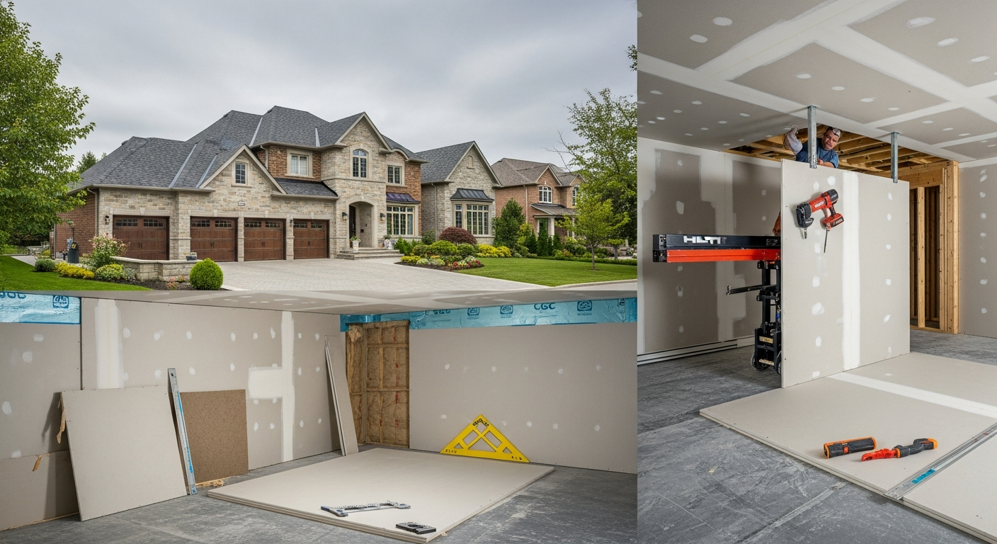 Drywall services in Richmond Hill — professional drywall near me