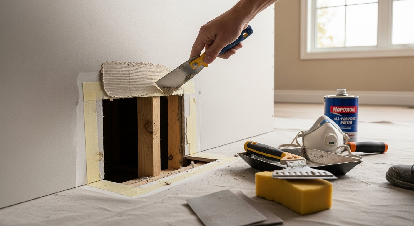 Oakville drywall repair portfolio sample โ finished by licensed RenoHouse crew