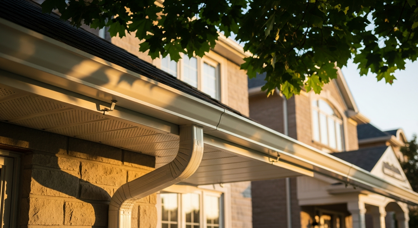 Richmond Hill eavestrough repair & installation portfolio sample — finished by licensed RenoHouse crew