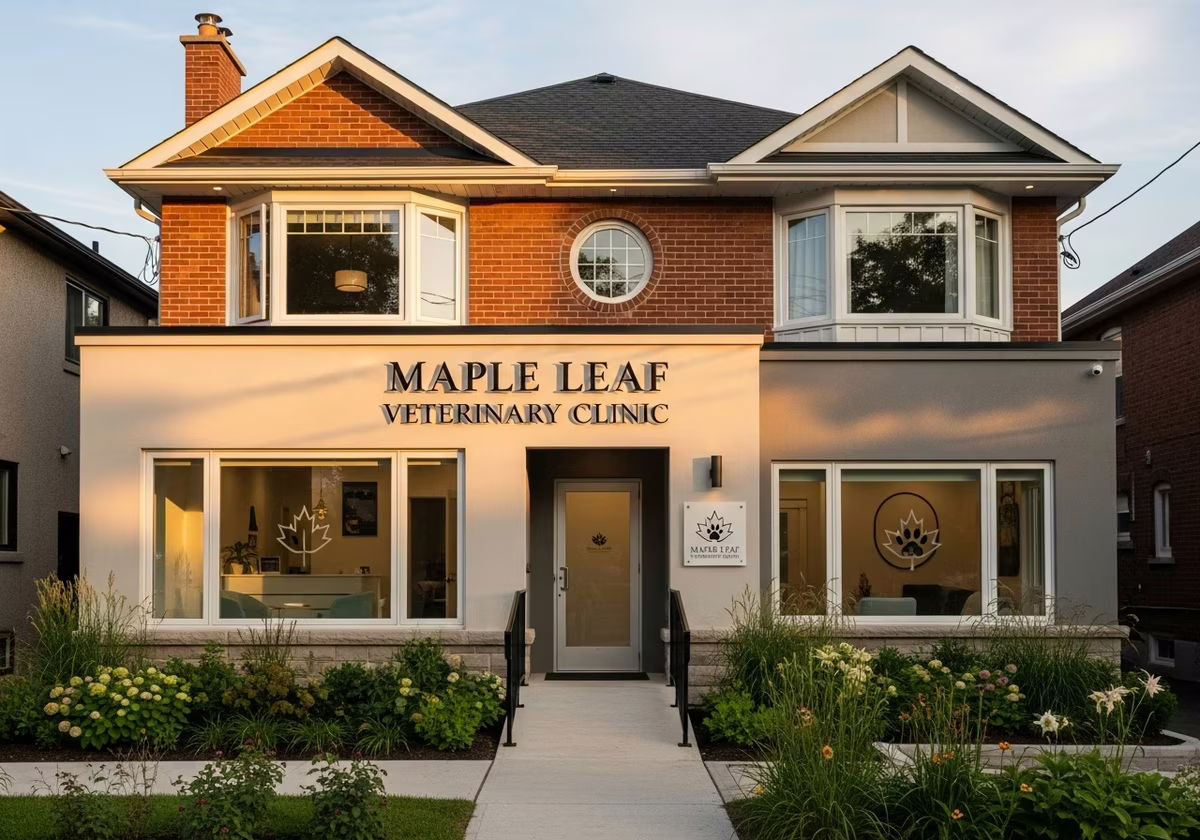 Completed Veterinary Clinic Buildout in Toronto/GTA home