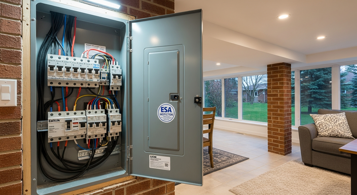 Professional electrical crew in Pickering โ bonded and insured