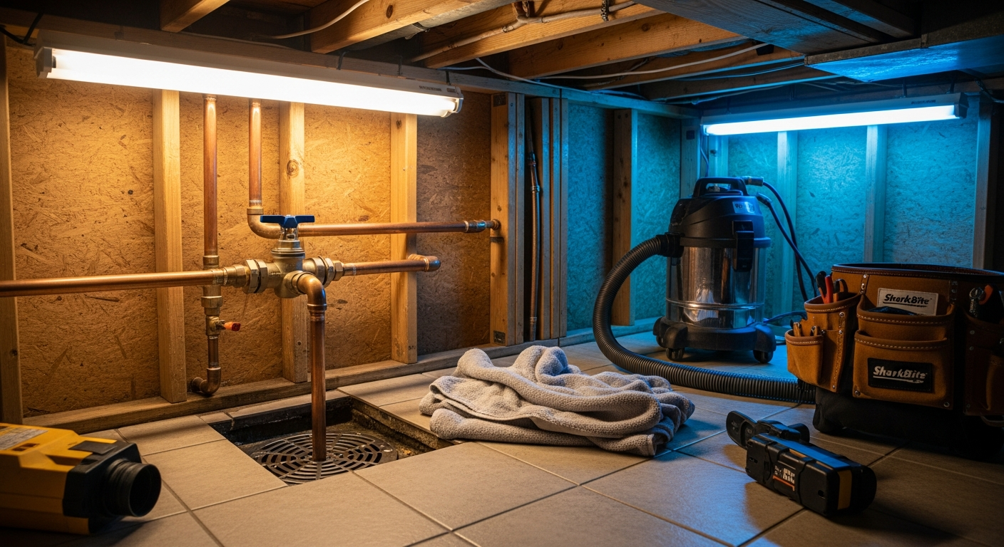 Professional emergency plumbing project completed by RenoHouse in Ajax — quality workmanship guaranteed