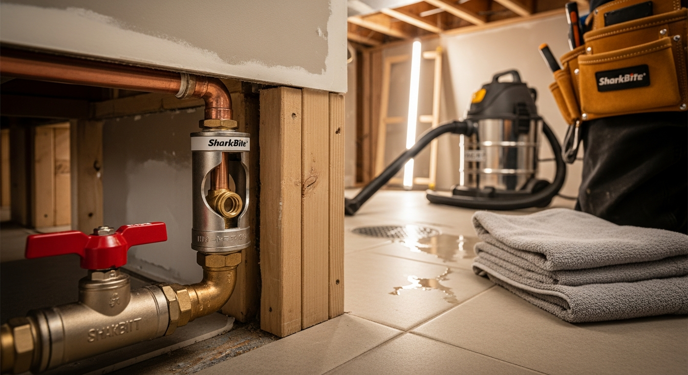 Aurora emergency plumbing portfolio sample — finished by licensed RenoHouse crew
