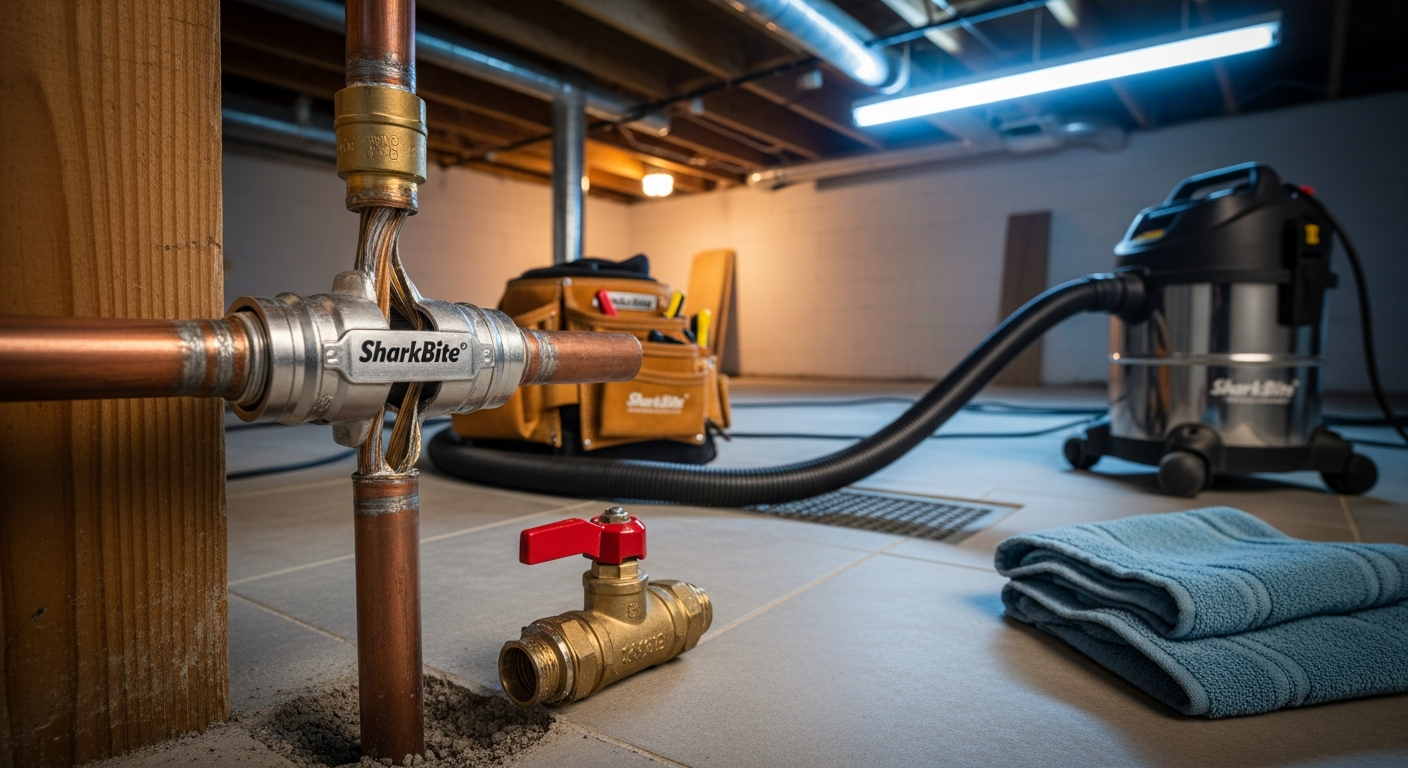 Final result of a emergency plumbing project at a King City residence