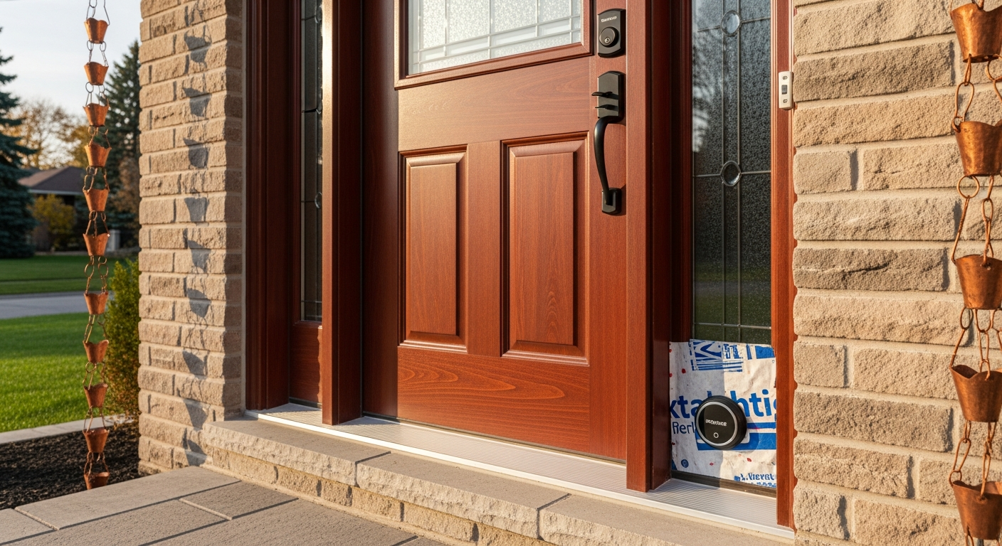 Exterior Door Installation project in Mississauga — RenoHouse quality standard completed work