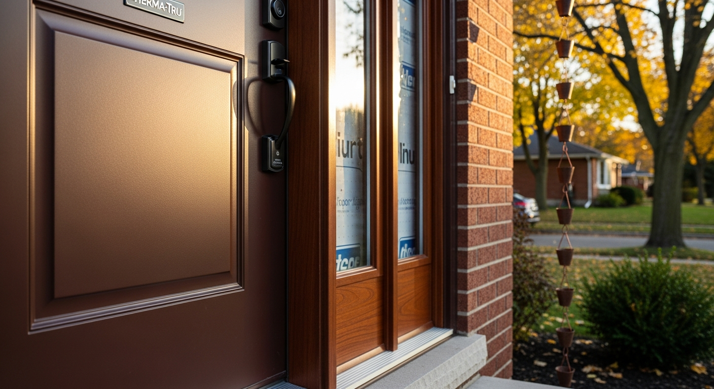 Exterior Door Installation project in Oshawa — RenoHouse quality standard completed work