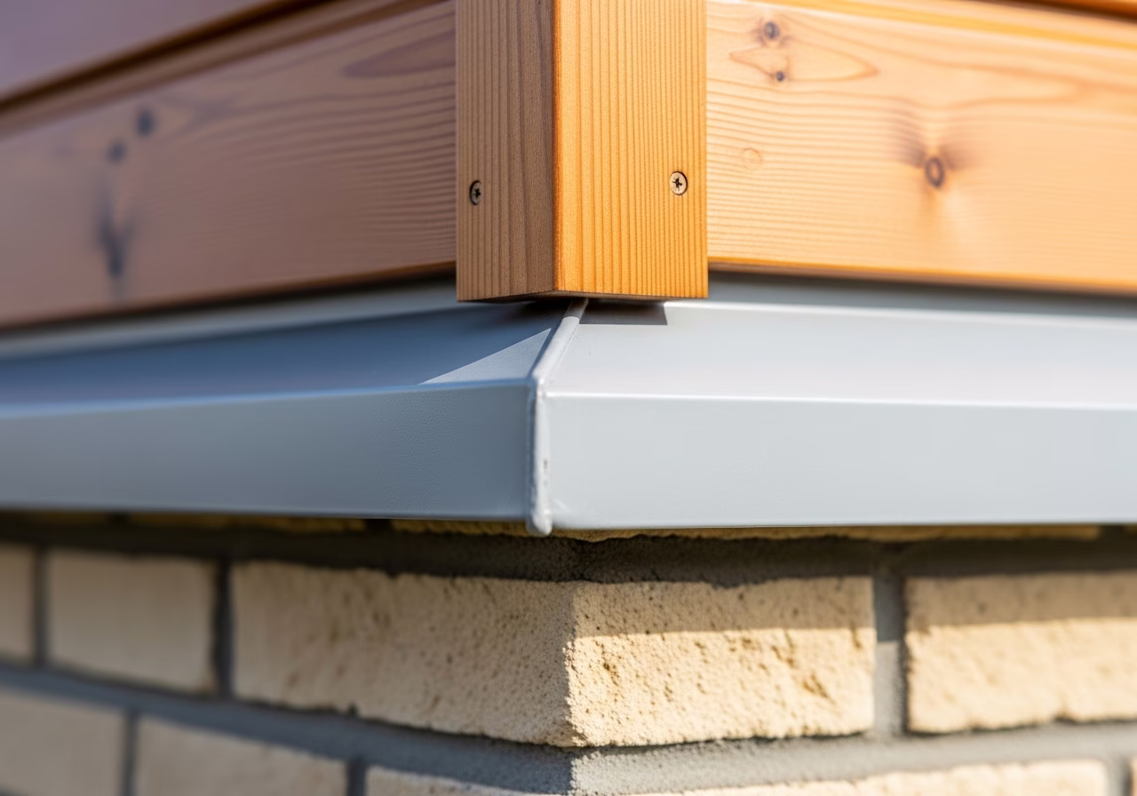 Finished detail close-up for exterior renovation in Markham