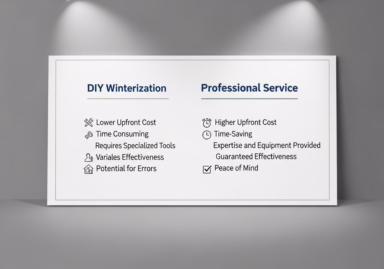 Home Winterization Services brand and material comparison
