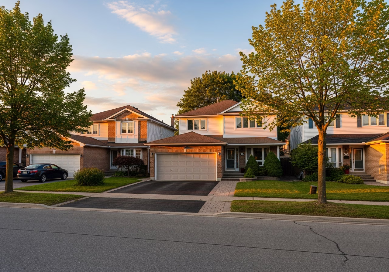 Local home context for exterior renovation in Vaughan