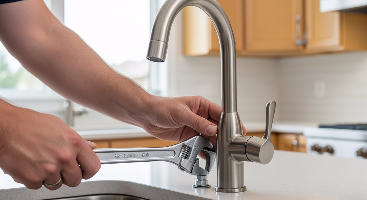 Faucet Installation in Toronto — RenoHouse 306A-licensed plumber on a GTA job site — installation detail