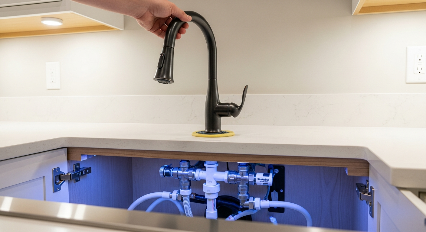 King City faucet installation & repair portfolio sample — finished by licensed RenoHouse crew
