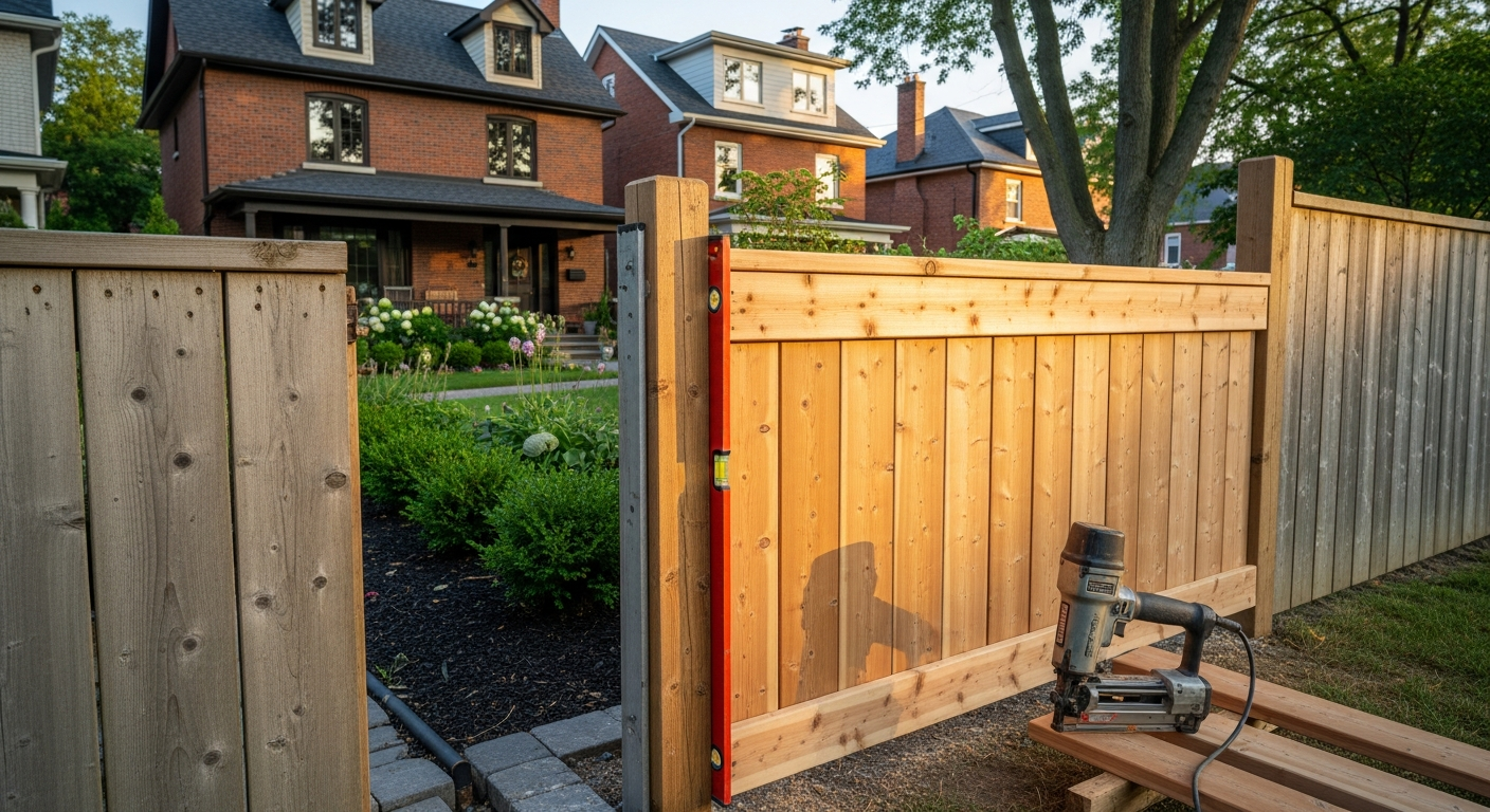 Fence Repair & Installation project in Georgetown — RenoHouse quality standard completed work