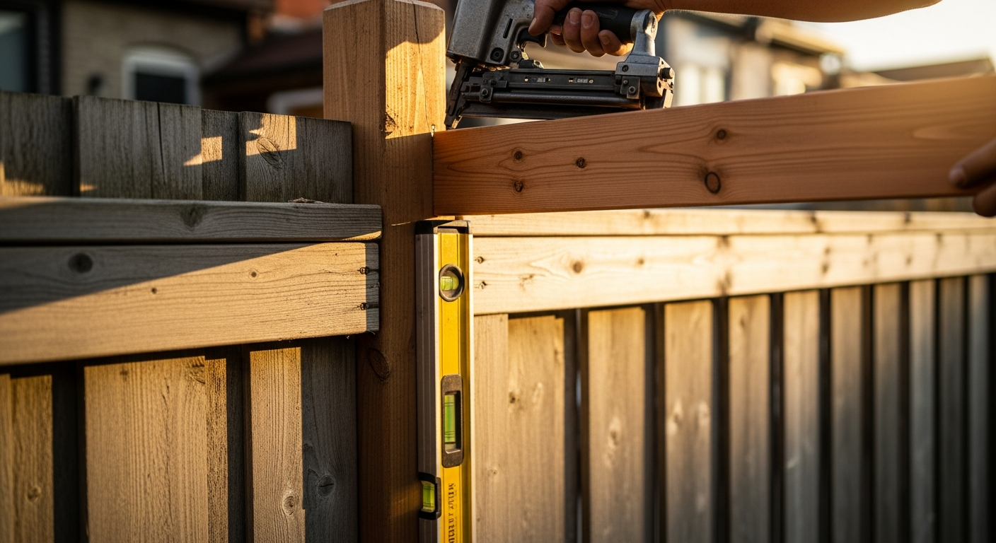 Fence Repair & Installation project in Toronto — RenoHouse quality standard completed work