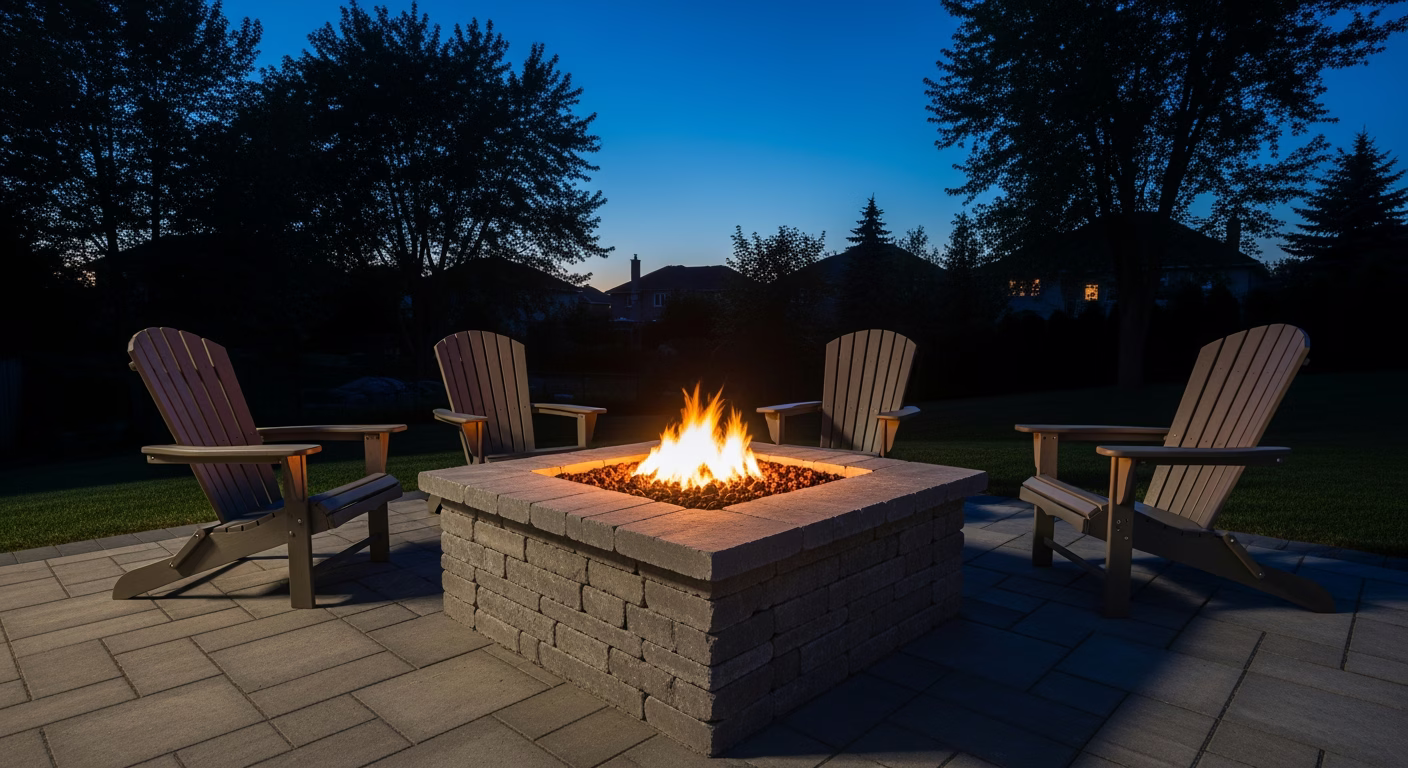 Fire Pit Installation services Toronto GTA