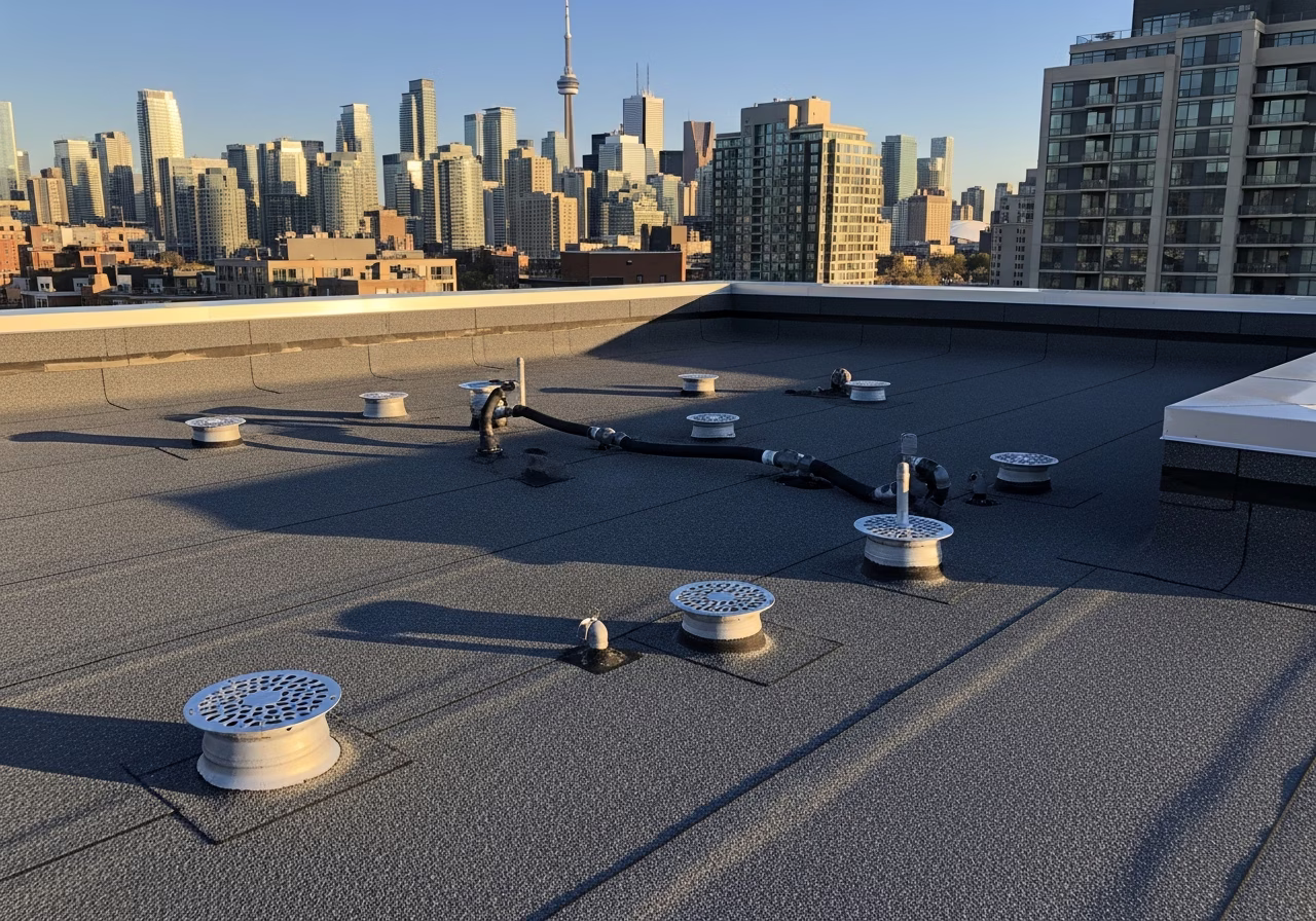 Flat Roof Installation & Repair delivered by RenoHouse — Toronto GTA home services