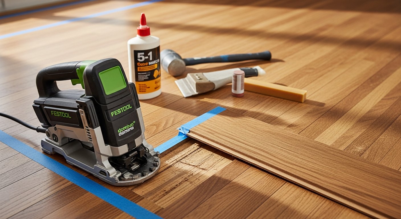 Newmarket floor repair services portfolio sample — finished by licensed RenoHouse crew