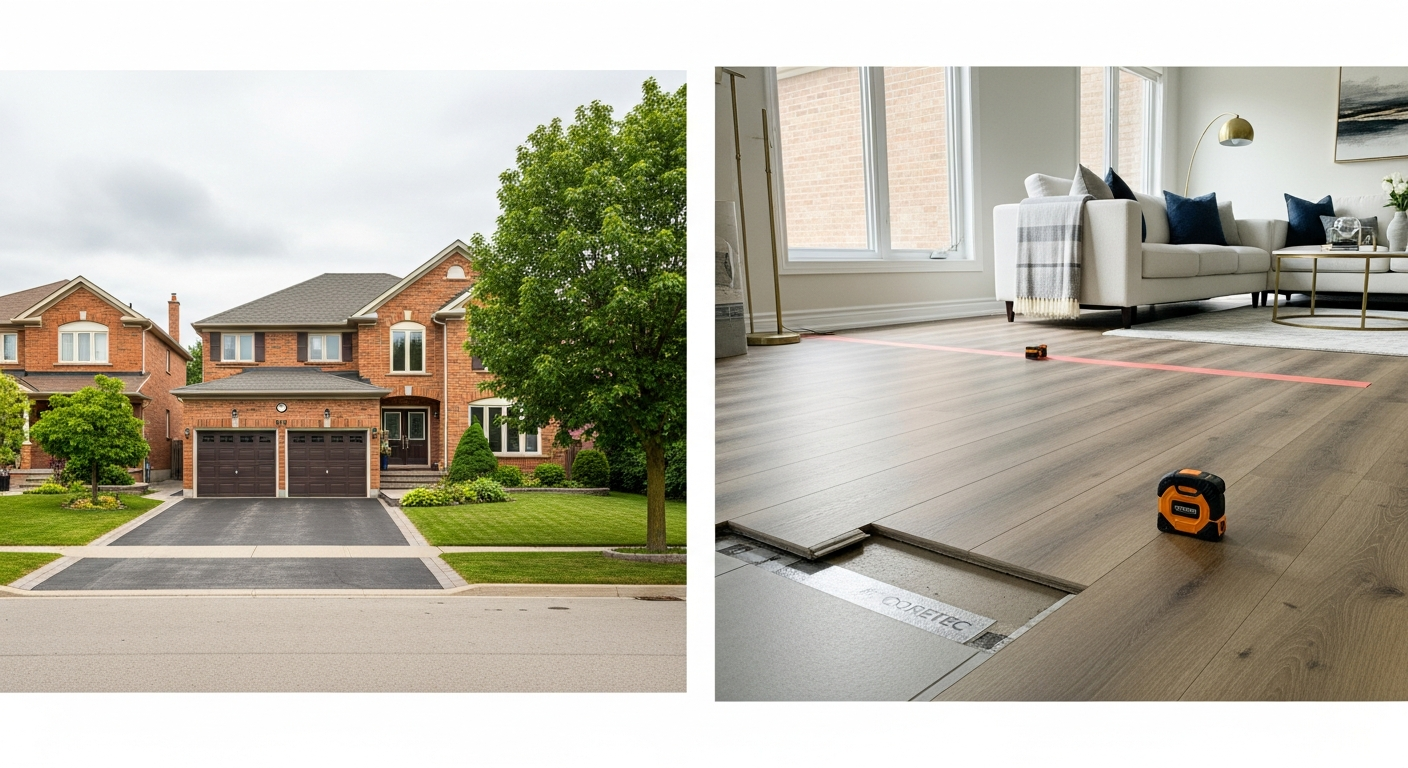 Reliable flooring service across Brampton and surrounding areas