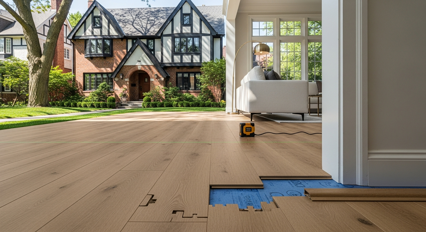 Local flooring contractor for Etobicoke — RenoHouse home services