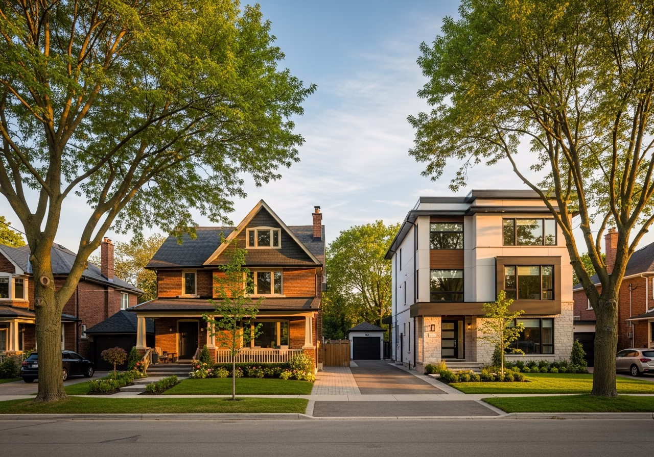 Local home context for flooring installation in Markham